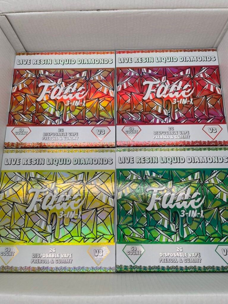 Fade 2G Disposable 3-in-1 Vape | Orange Master Box V3 (50-Count Bulk Display)