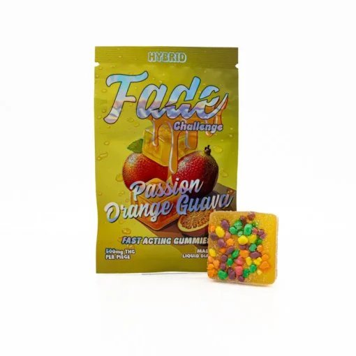 Fade Challenge Gummies – Passion Orange Guava
Fade edibles Fade edibles